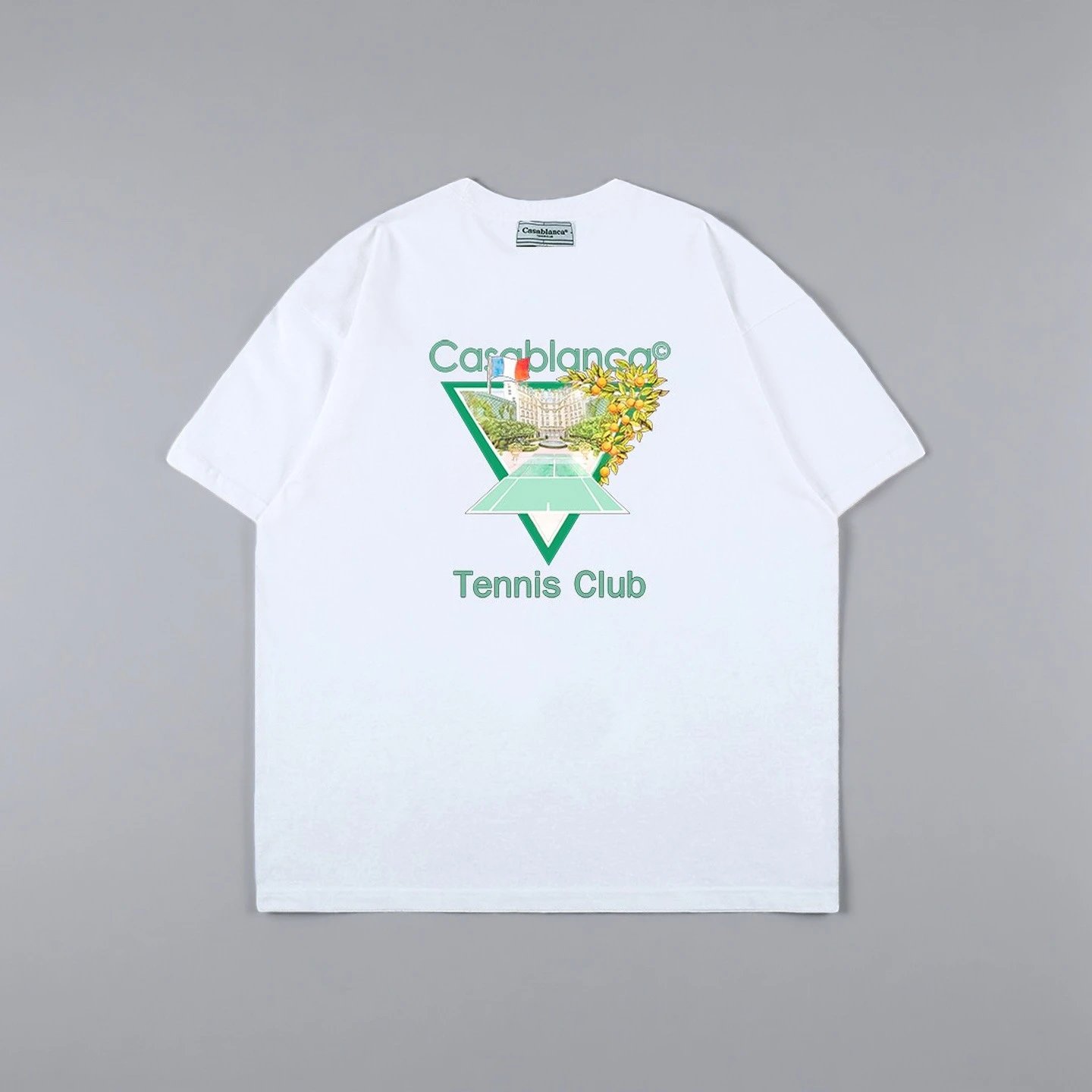Casablanca Casa Sport Graphic Print White T-Shirt - 16