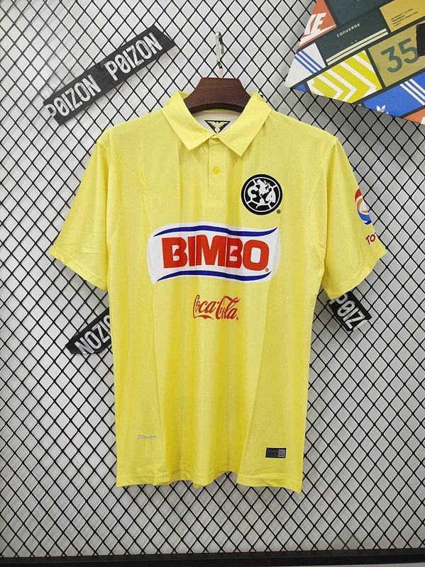 Design Tigres UANL x CEMEX 2010s Away Jersey Blue Yellow Jersey - 42