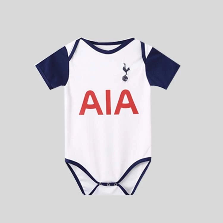 Design Argentina National Team Inspired Baby Onesie Blue and White Striped Jersey Sleepwear - 5