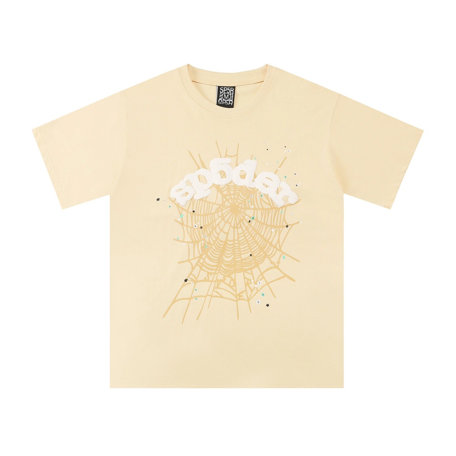 Spider! Spider Web 555 Graphic Black T-Shirt - 6