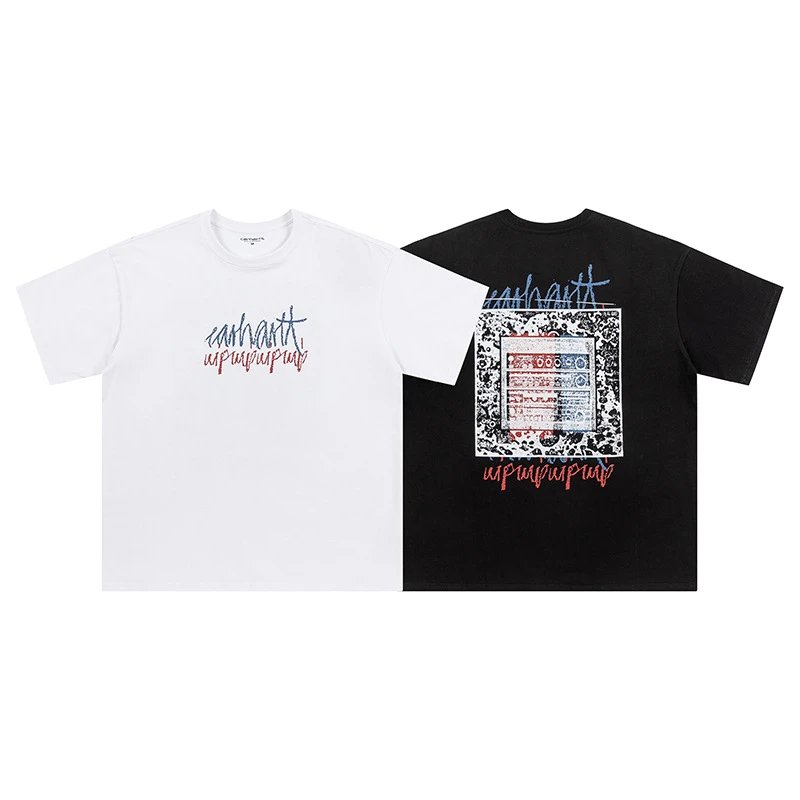 Carhartt Work In Progress Up Up Up Up T-Shirt White and Black - 3