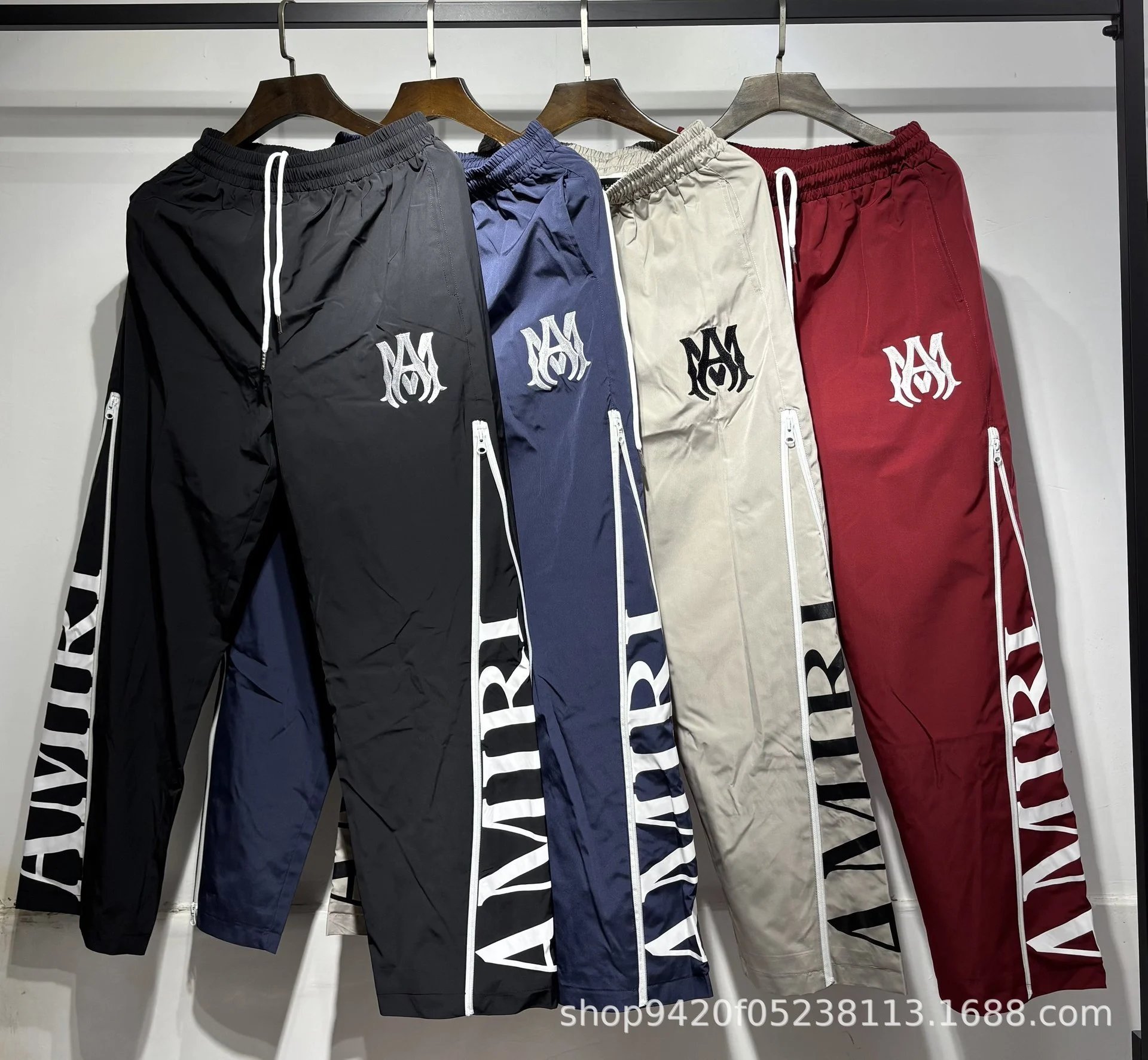 Amiri Logo Track Pants Black - 2
