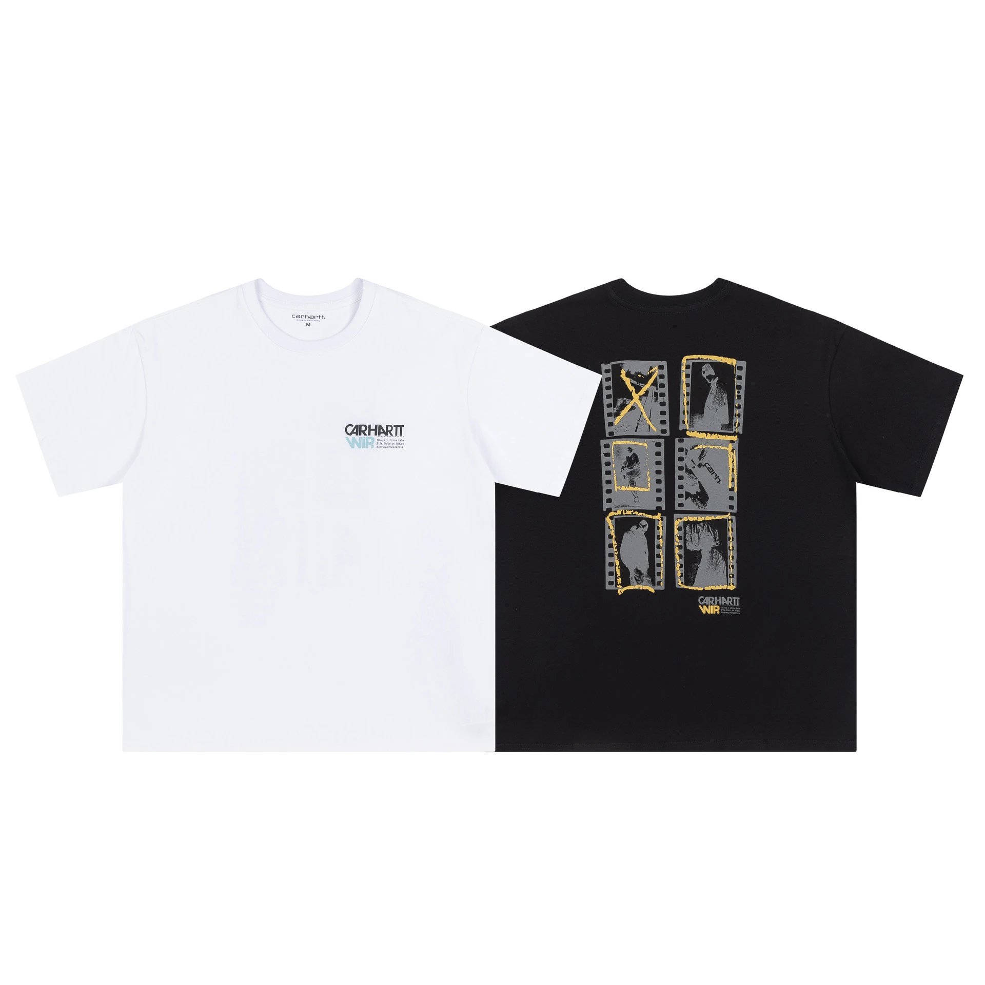 Carhartt Work In Progress Up Up Up Up T-Shirt White and Black - 4