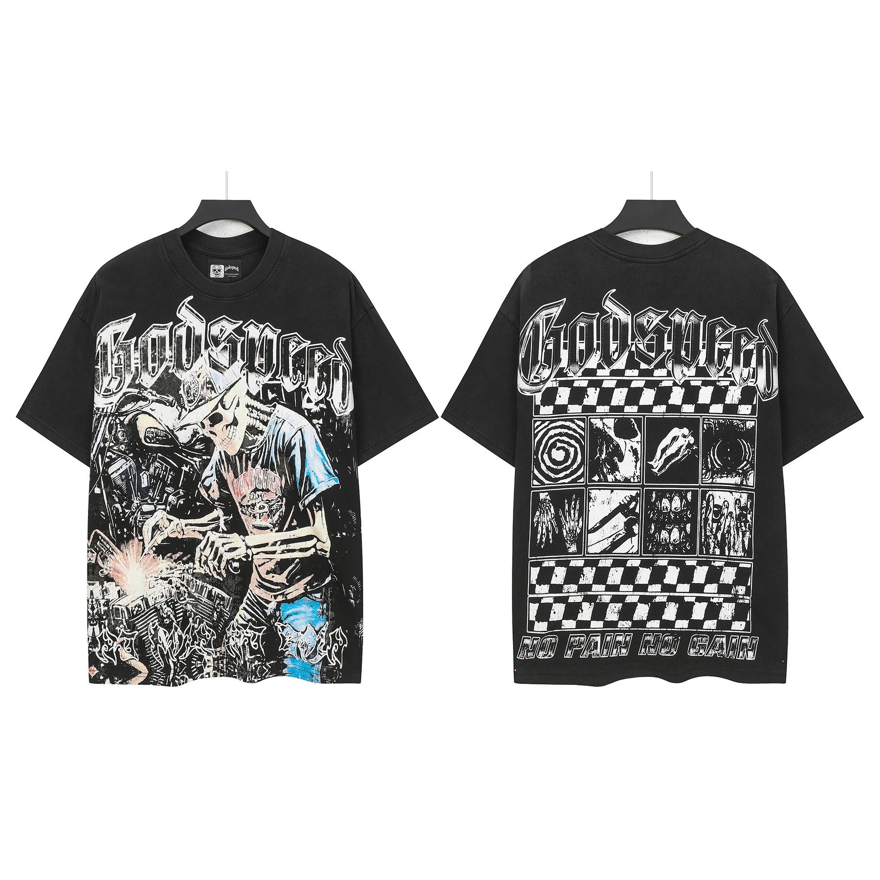Godspeed Road to Summer 2025 World Tour Black T-Shirt - 24