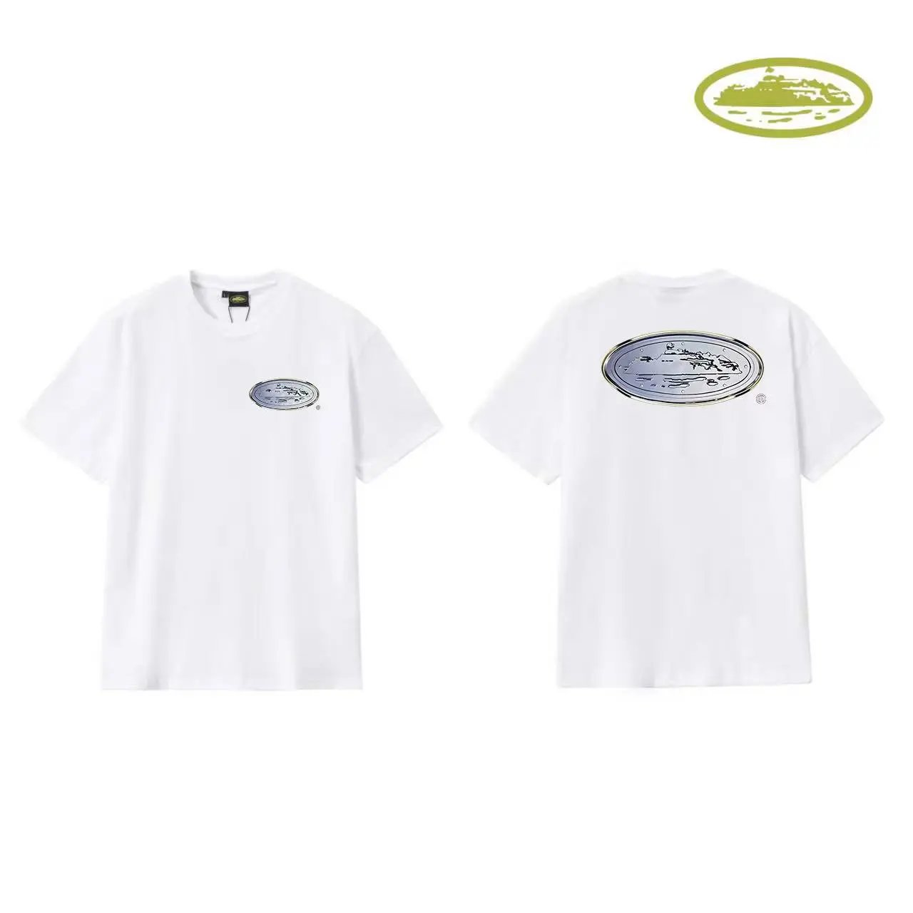 Corteiz Script Logo White T-Shirt - 19