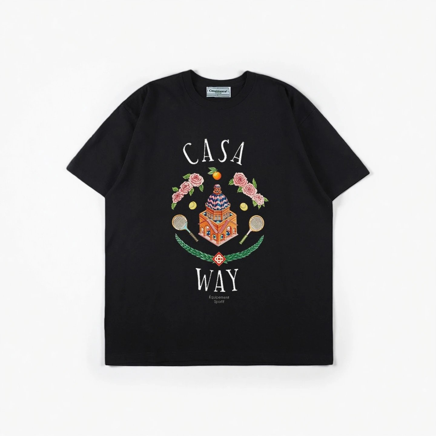 Casablanca Casa Sport Graphic Print White T-Shirt - 28