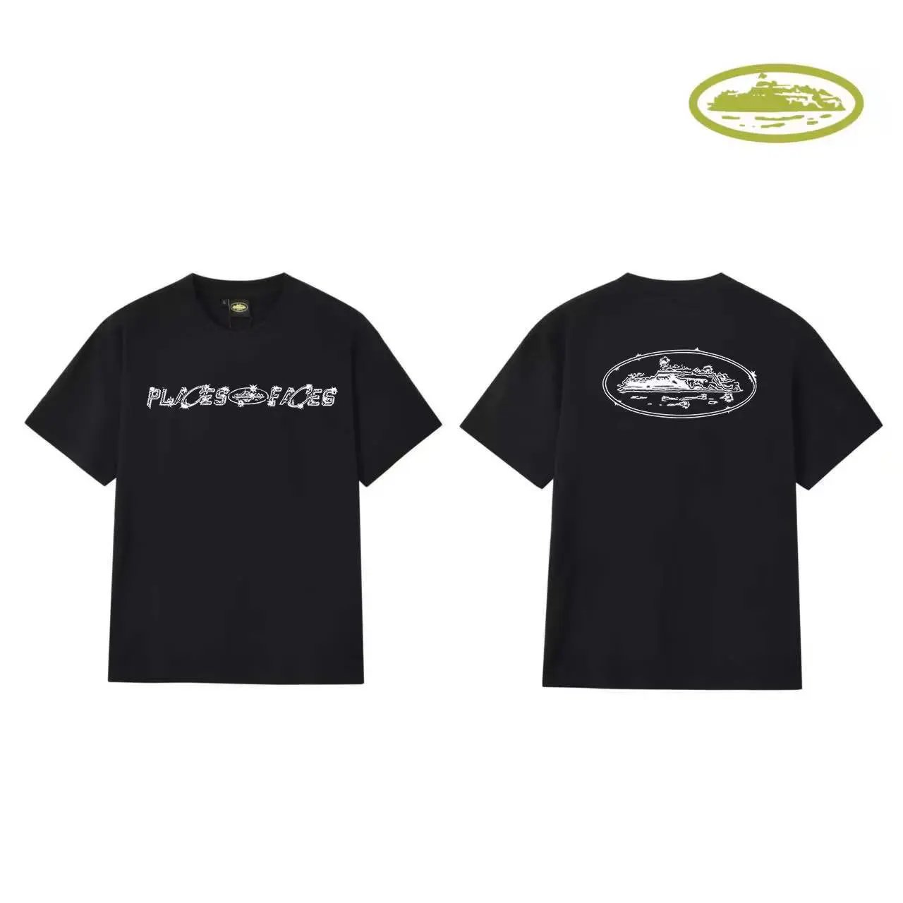 Corteiz Script Logo White T-Shirt - 24
