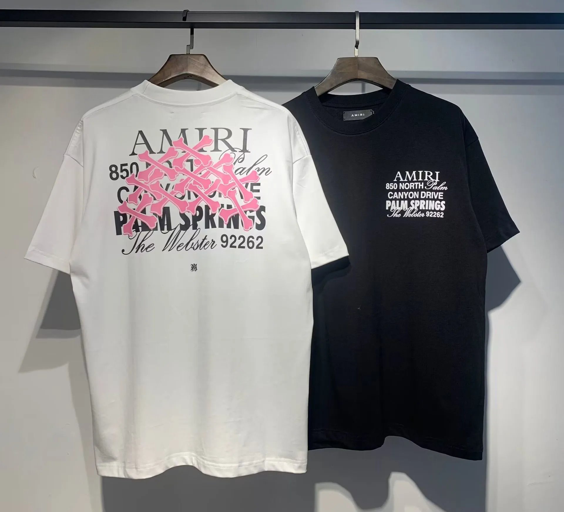 Amiri Palm Springs Graphic Print White T-Shirt - 15