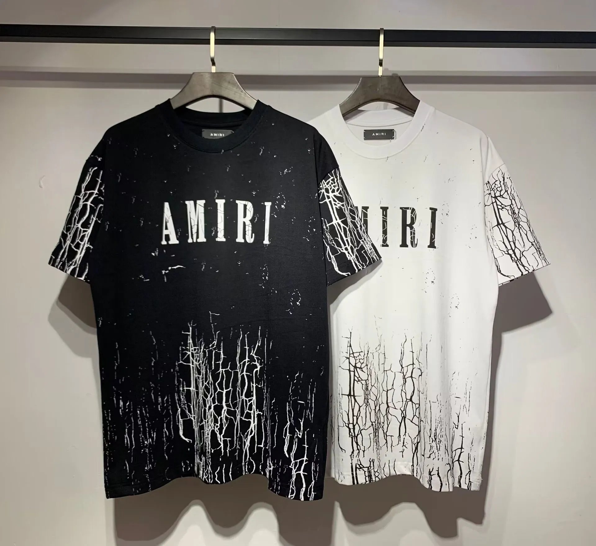 Amiri Palm Springs Graphic Print White T-Shirt - 12