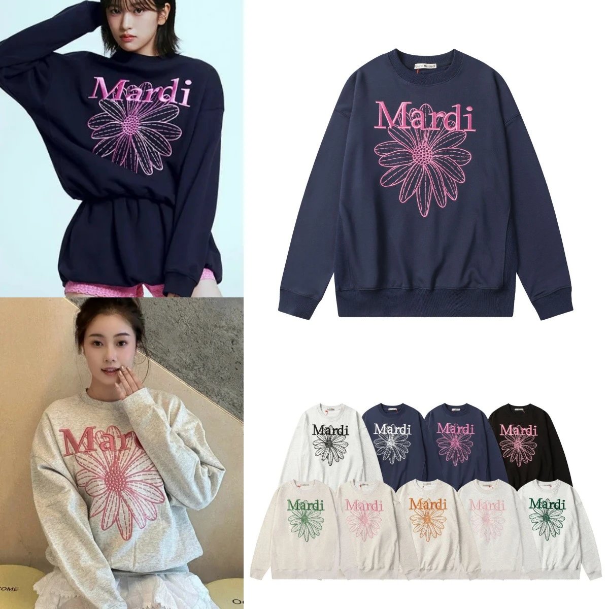 Mardi Flower Print N