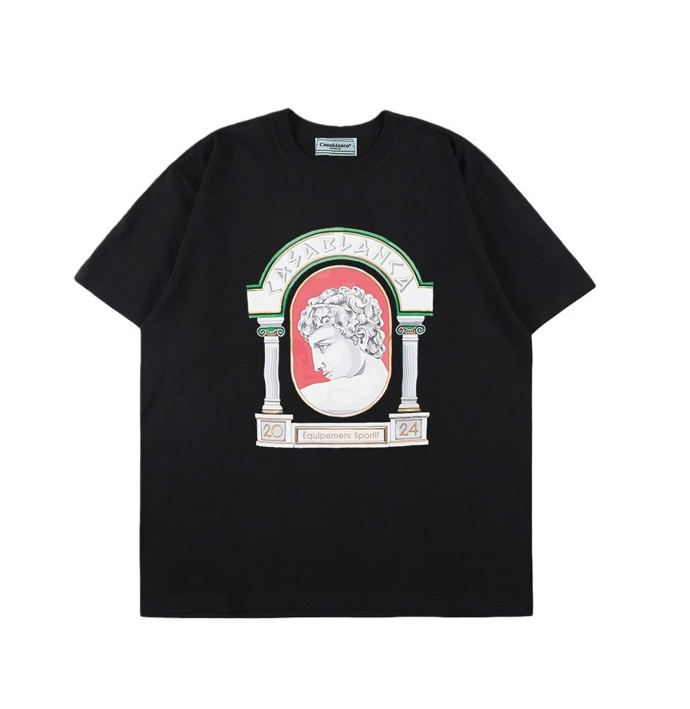Casablanca Casa Sport Graphic Print White T-Shirt - 40