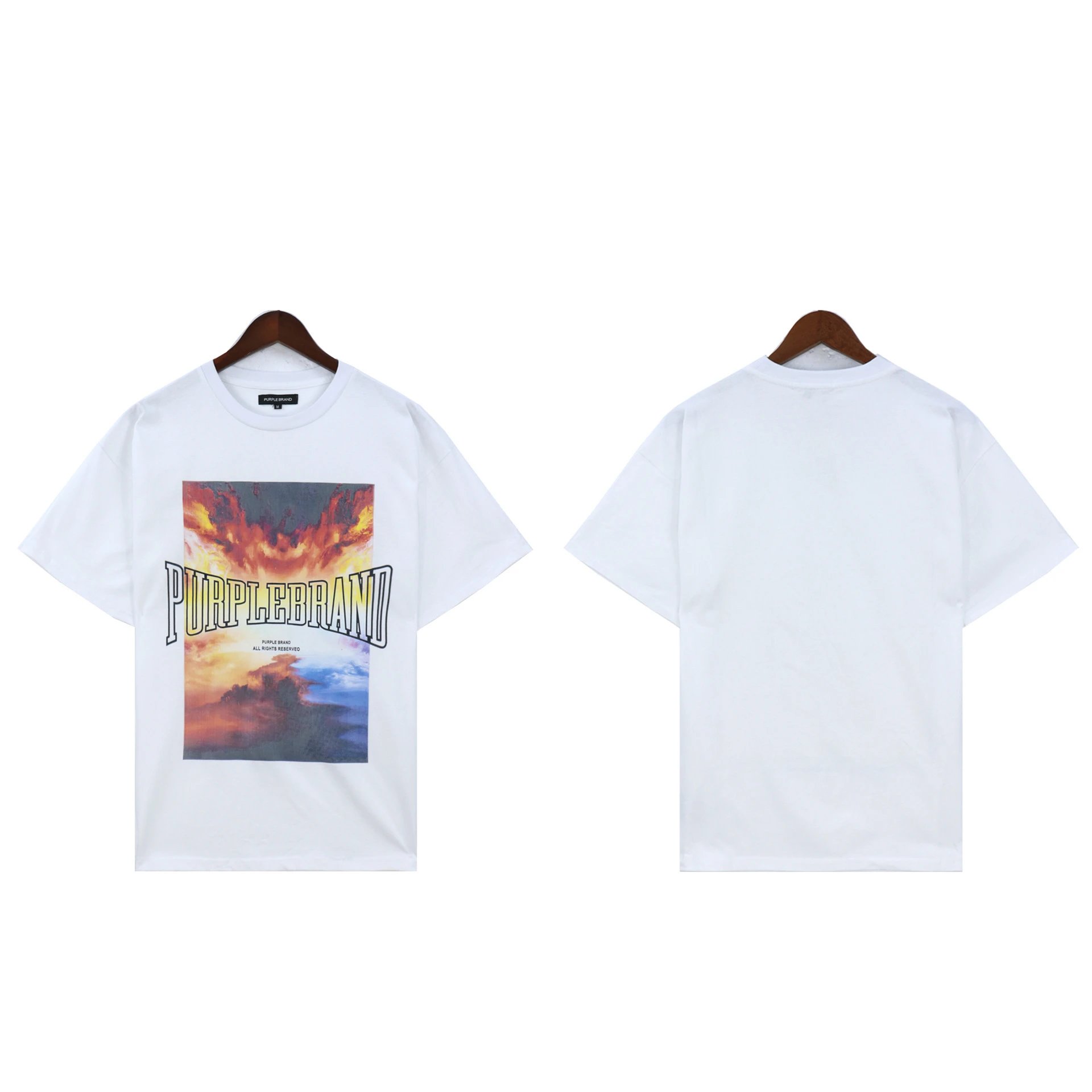 Design Distorted Typography White T-Shirt - 40