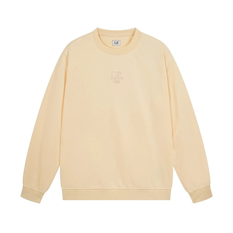 C.P. Company Logo Graphic Sweatshirt White Hoodie - 8