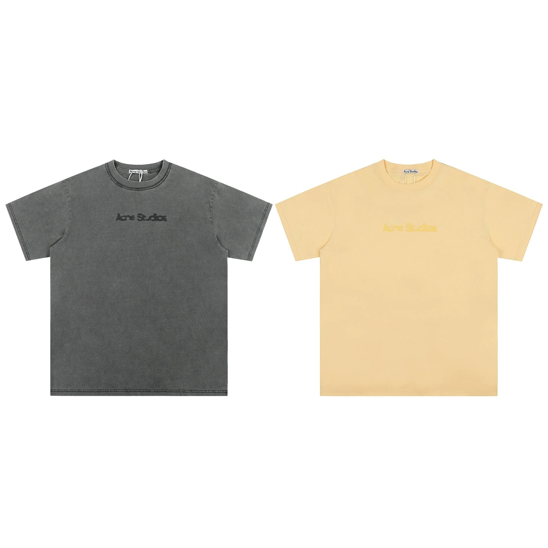 Acne Studios T-Shirts Embroidered Logo image 5