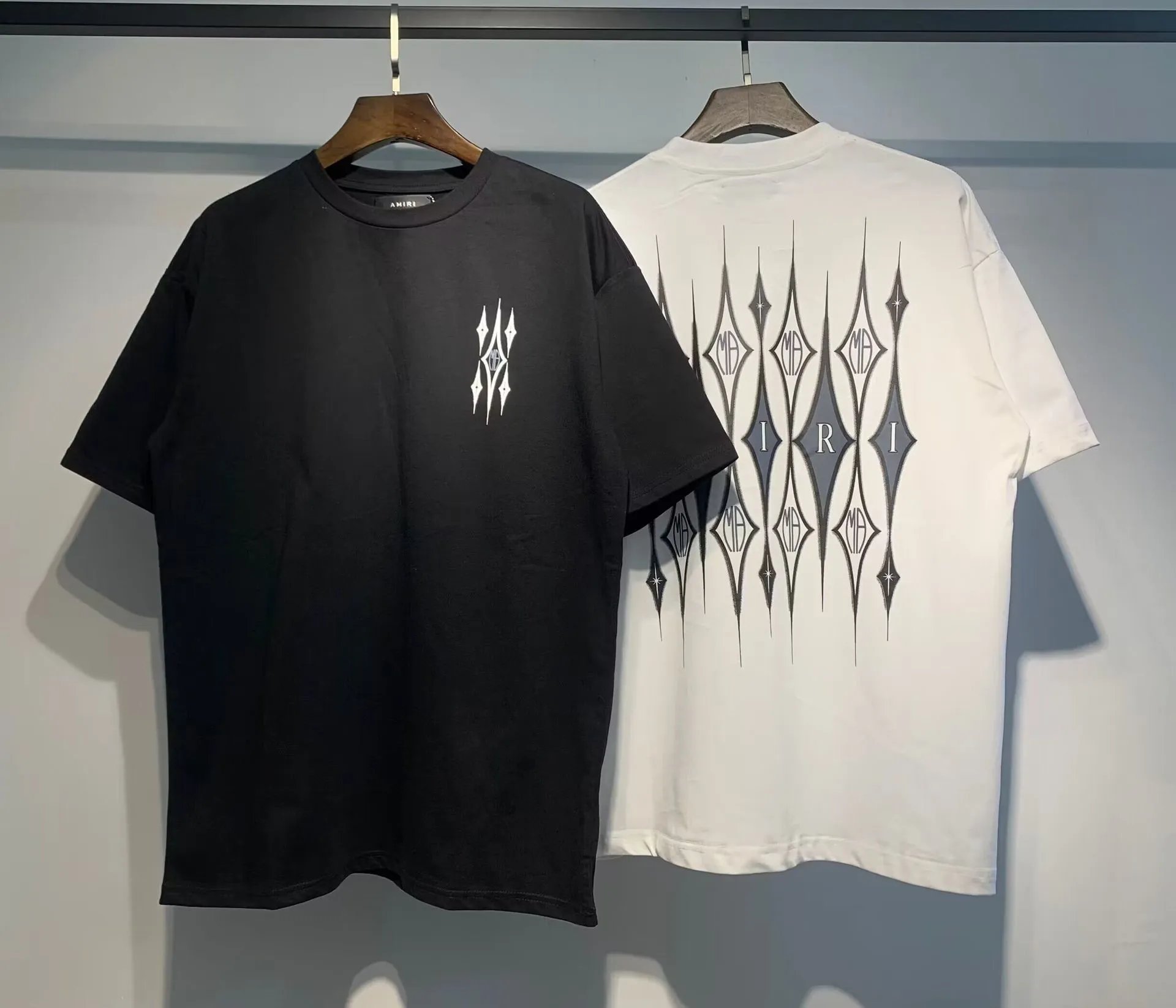 Amiri Palm Springs Graphic Print White T-Shirt - 22
