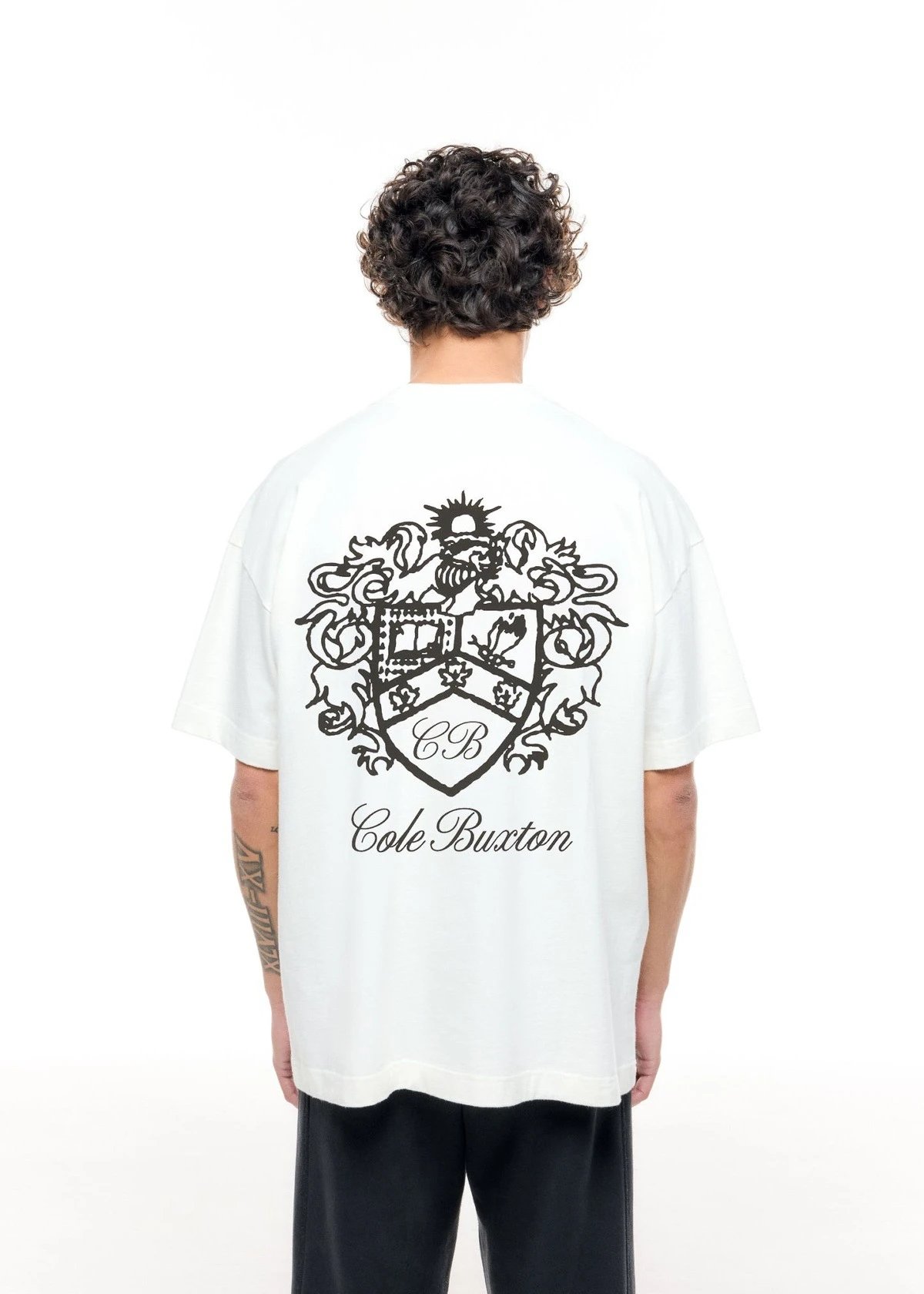 Cole Buxton Logo Print Black T-Shirt - 5