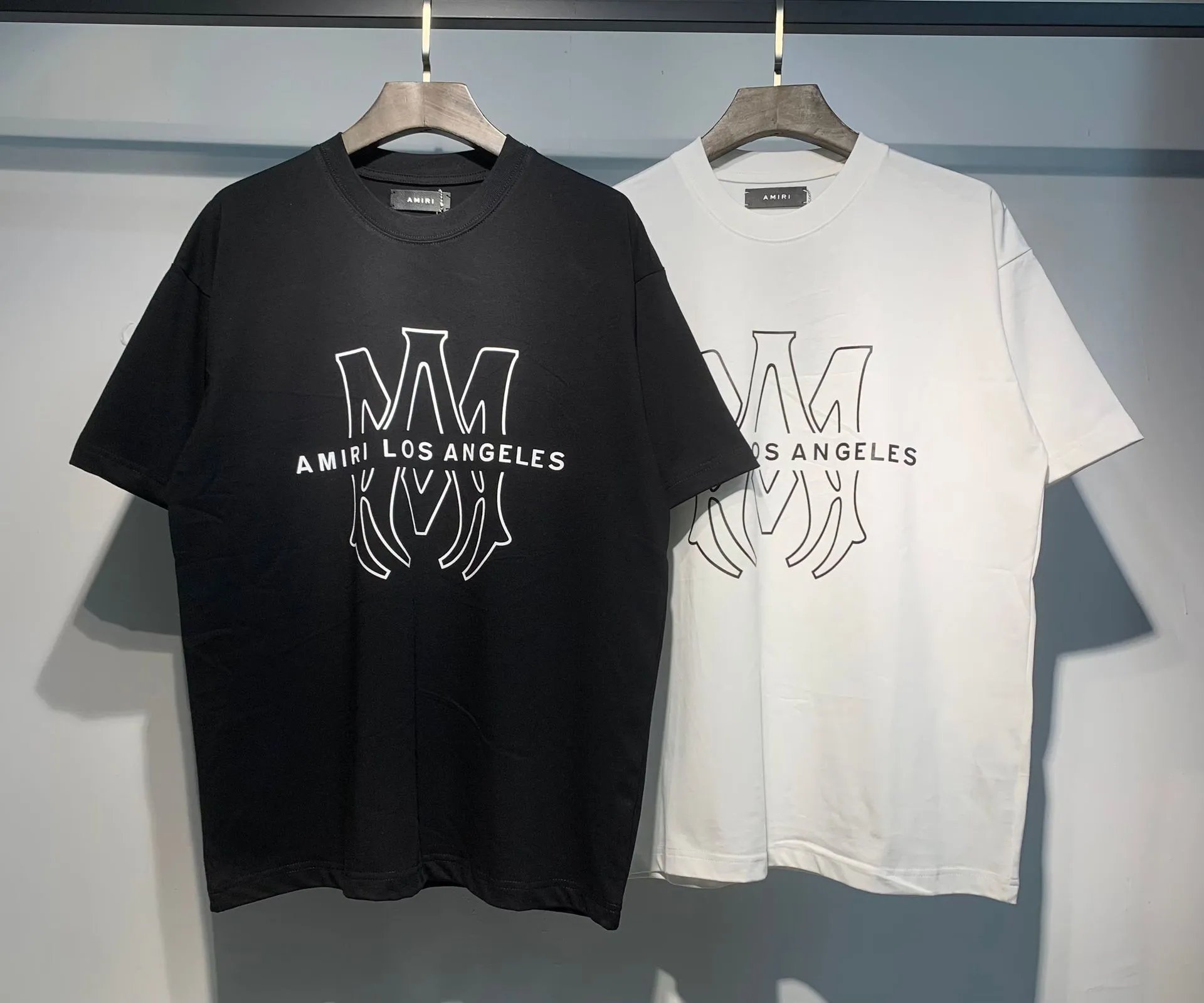 Amiri Palm Springs Graphic Print White T-Shirt - 26
