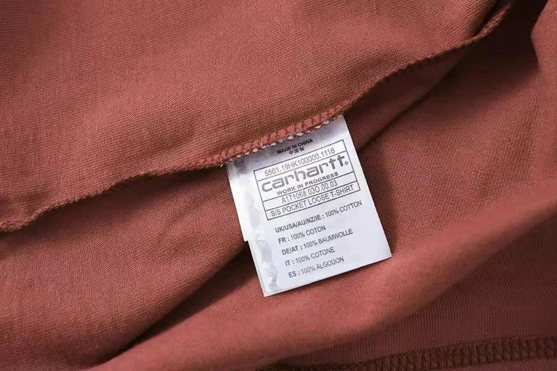 Carhartt Work In Progress Carhartt WIP Logo T-Shirt Forest Green T-Shirt T-Shirts - 15