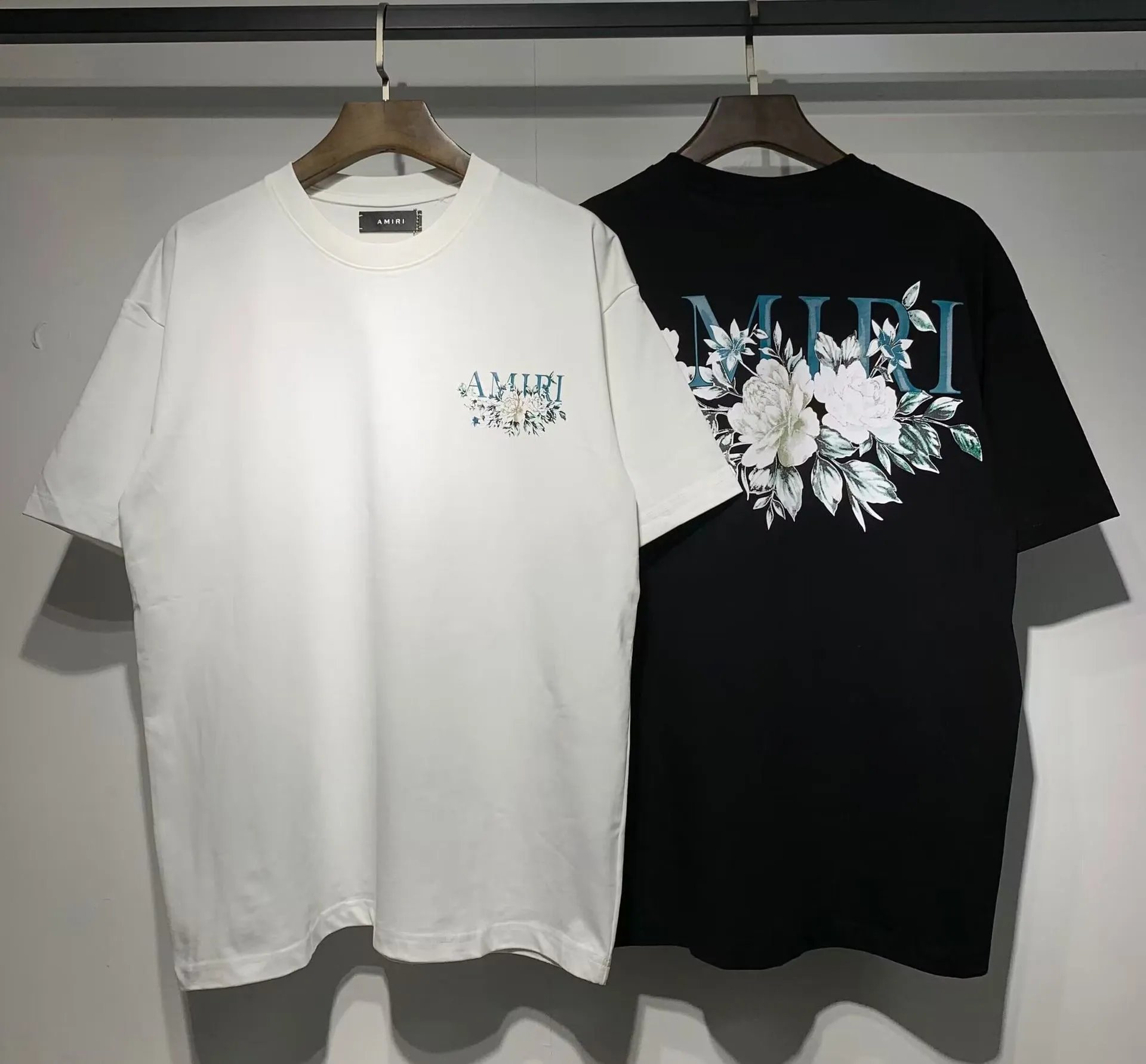 Amiri Palm Springs Graphic Print White T-Shirt - 20