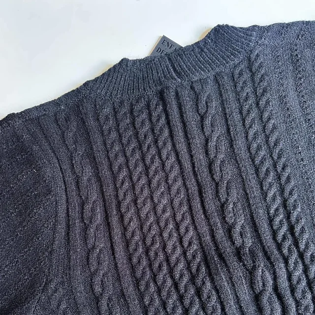 Enfants Riches Déprimés Knitwear Cropped knit sweater product detail image 20