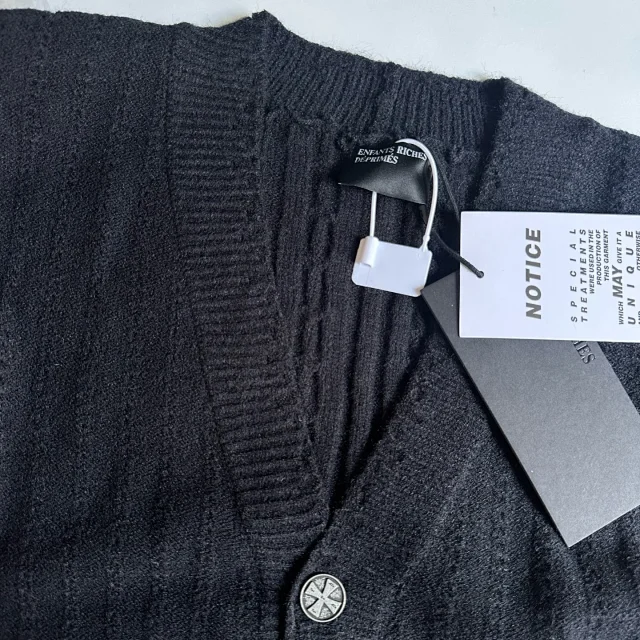 Enfants Riches Déprimés Knitwear Cropped knit sweater product detail image 21