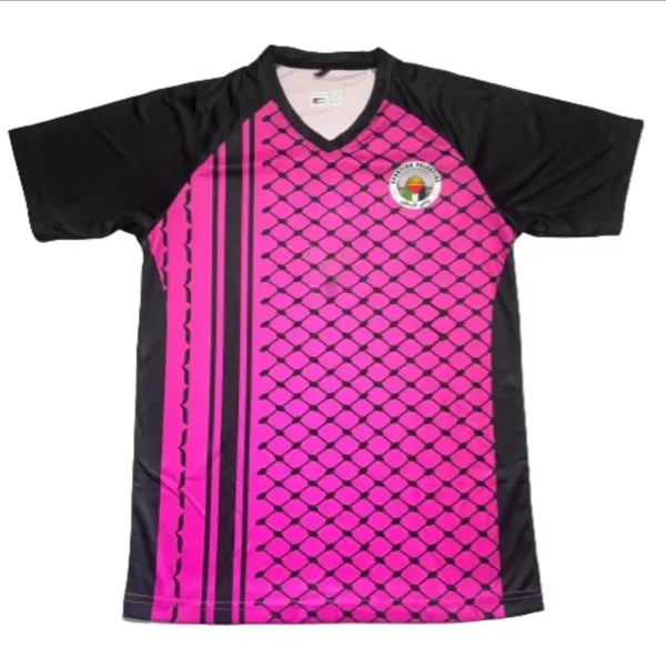 Design Pink Diamond Mesh Jersey - 1