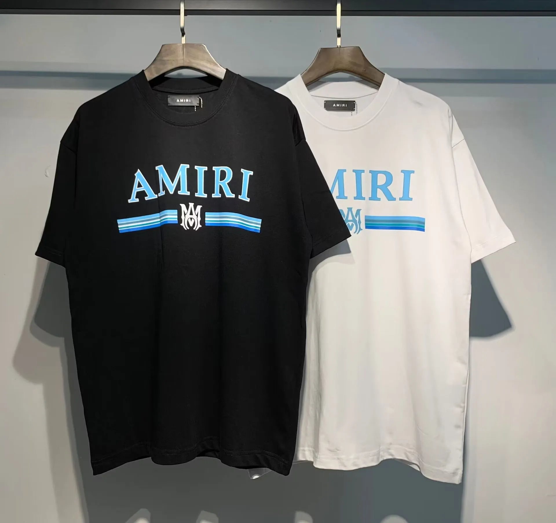 Amiri Palm Springs Graphic Print White T-Shirt - 33
