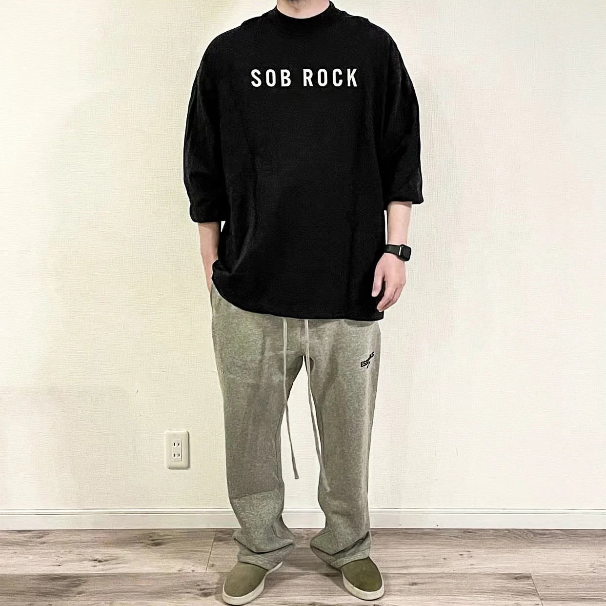 Fear of God Sob Rock North American Tour 2022 Long Sleeve T-Shirt Black - 3
