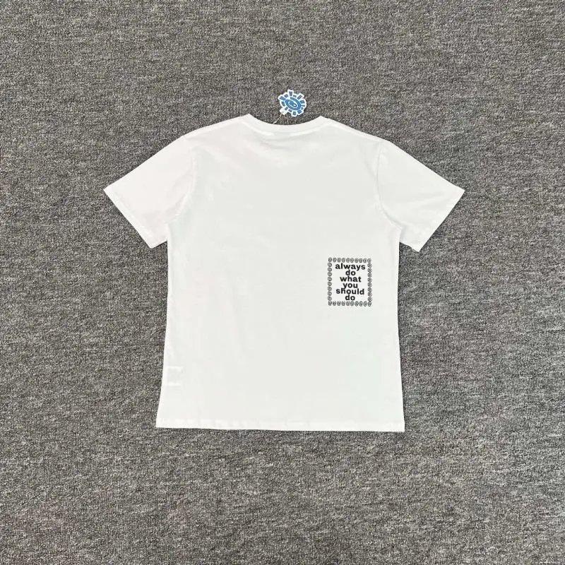Design Surfboard Graphic Print White T-Shirt - 23