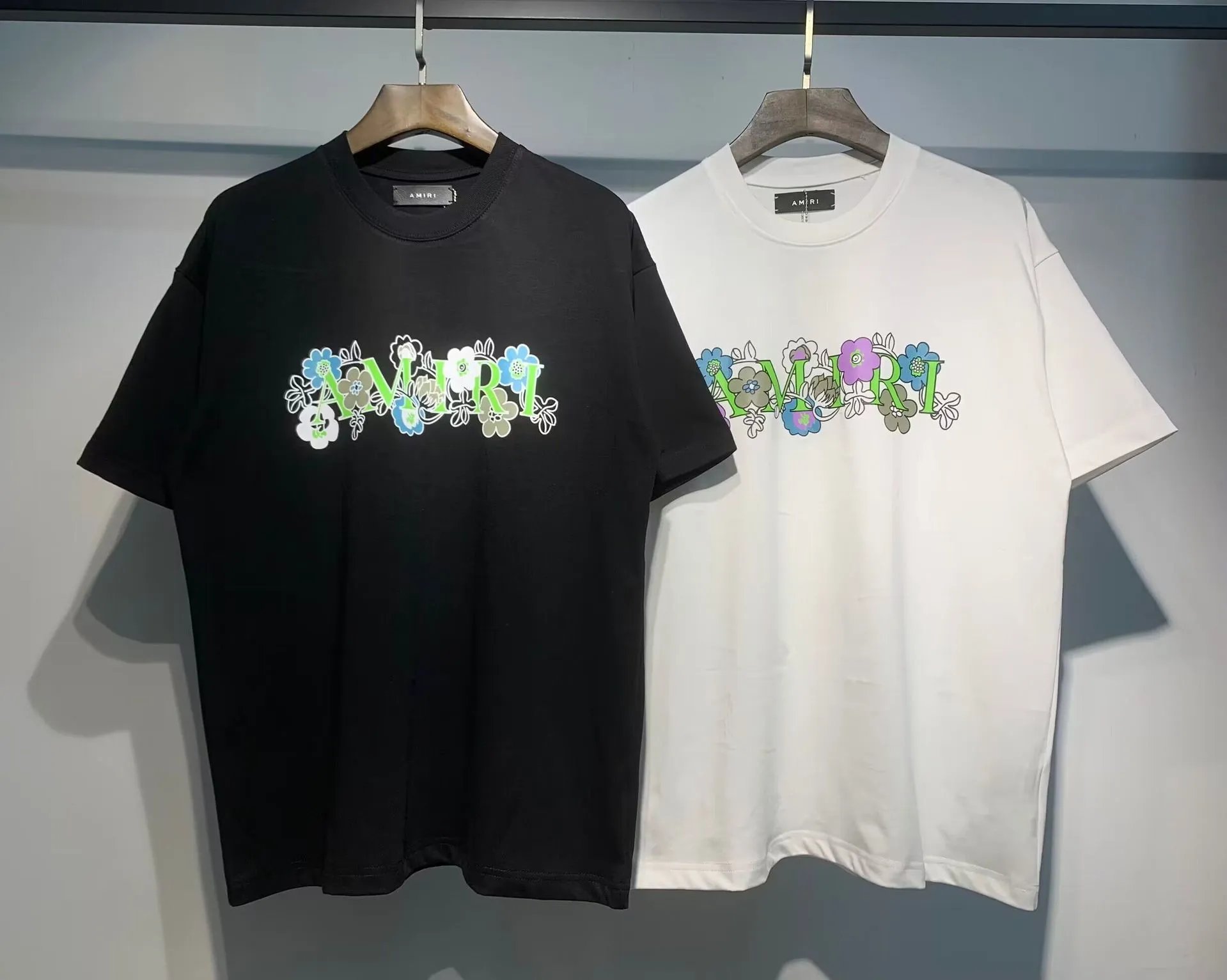 Amiri Palm Springs Graphic Print White T-Shirt - 27