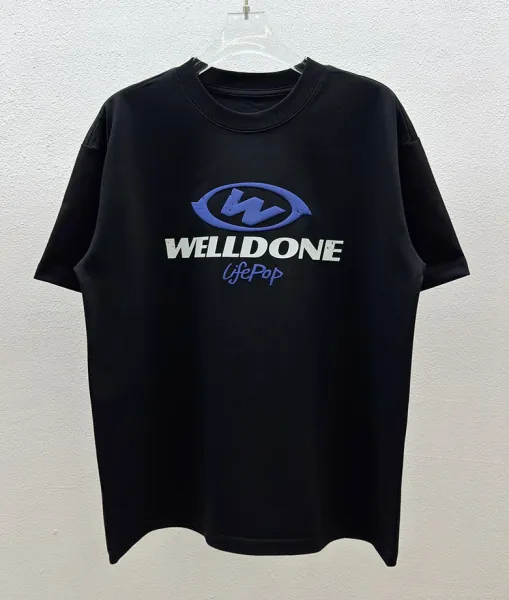 Design WellDone x LifePop Graphic Print Black T-Shirt T-Shirts - 1