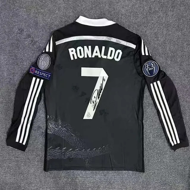 Real Madrid Football Jerseys Long-sleeve signed player jersey product detail image 2