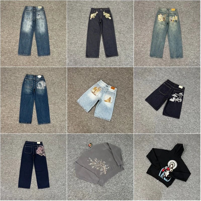 Denim Jeans Blue Emb