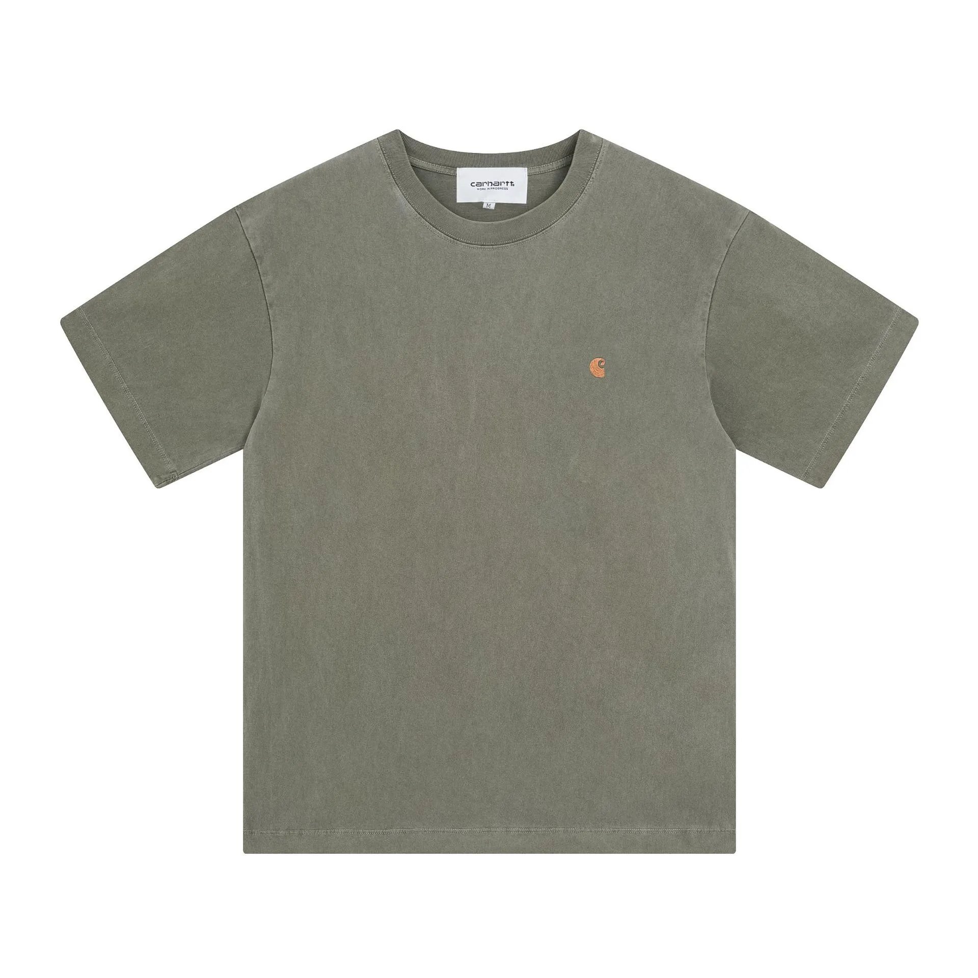 Carhartt Work In Progress Carhartt WIP Logo Raglan T-Shirt Navy / Gray T-Shirts - 14