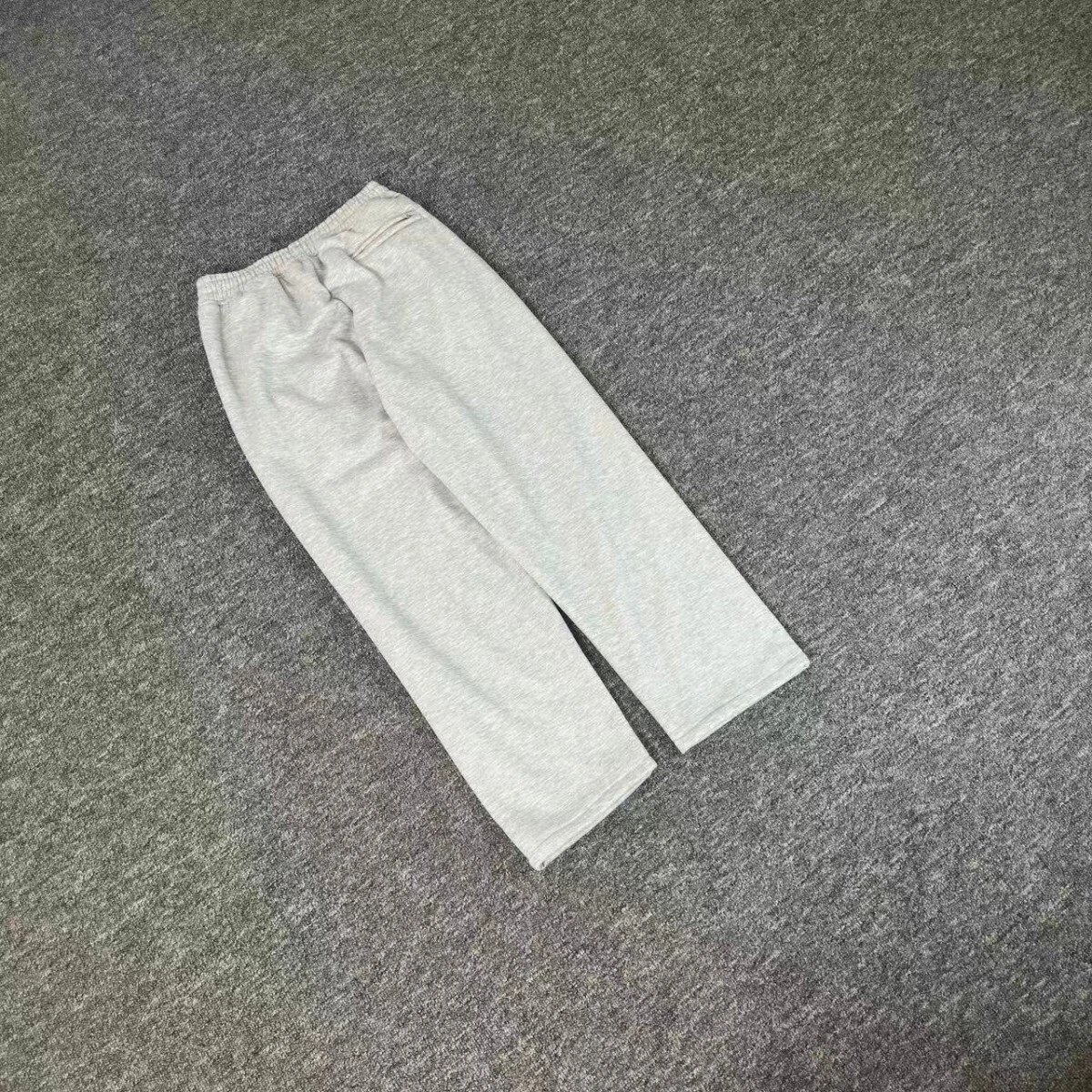 Burberry Logo-Embroidered Heather Gray Sweatpants - 19