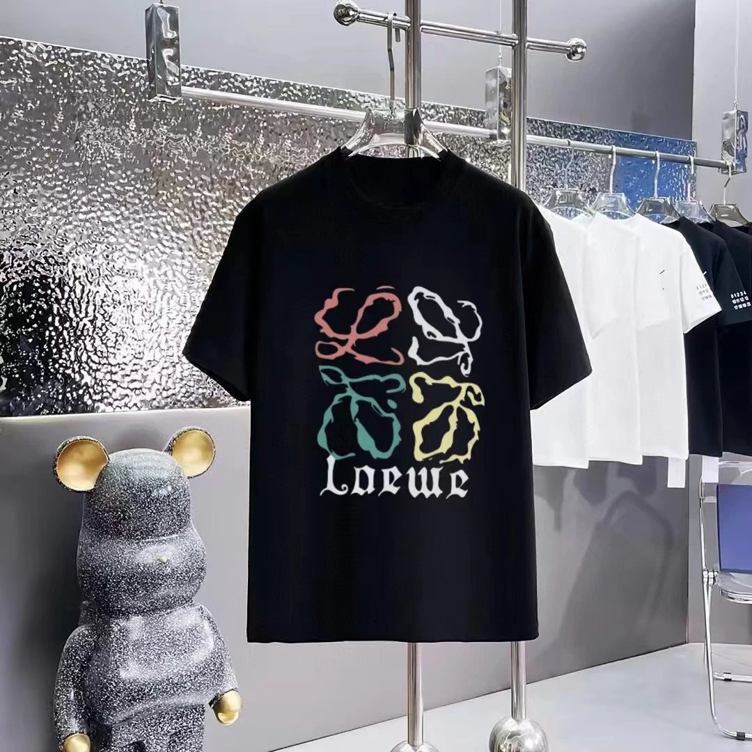 Loewe Puzzle Logo Print Black T-Shirt - 2