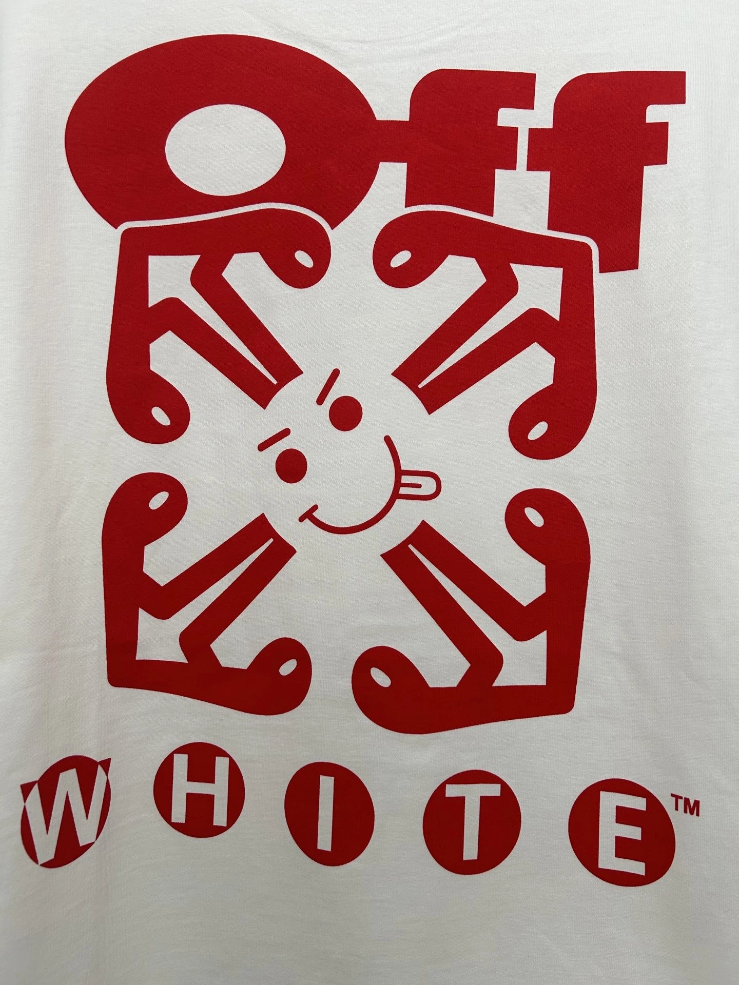 Off-White Sketch Print T-Shirt White - 25