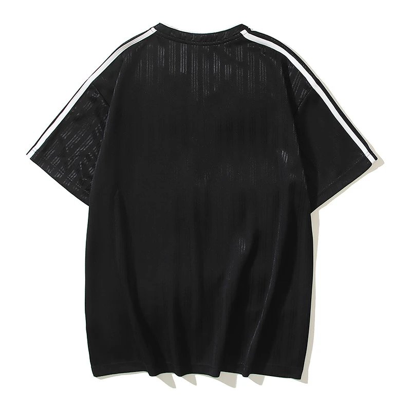 Design Slogan Mesh Jersey Black / White - 28