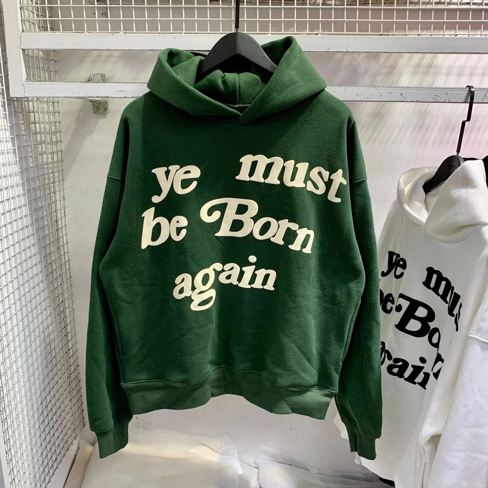 Design Ye Must Be Born Again Yellow Hoodie - 14