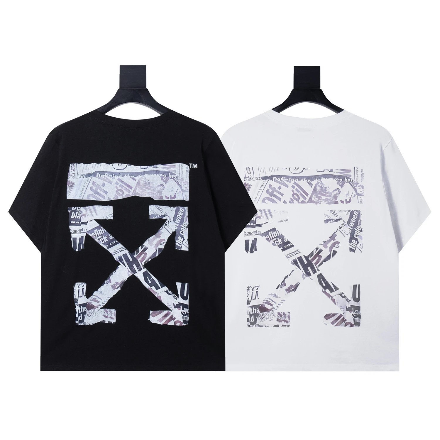 Off-White Cherry Blossom Arrow Print T-Shirt White - 8