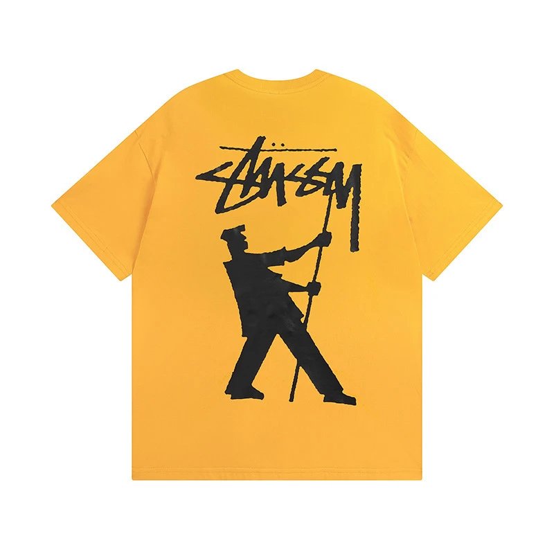 Stüssy T-Shirts Short-Sleeve Graphic Logo Print image 3