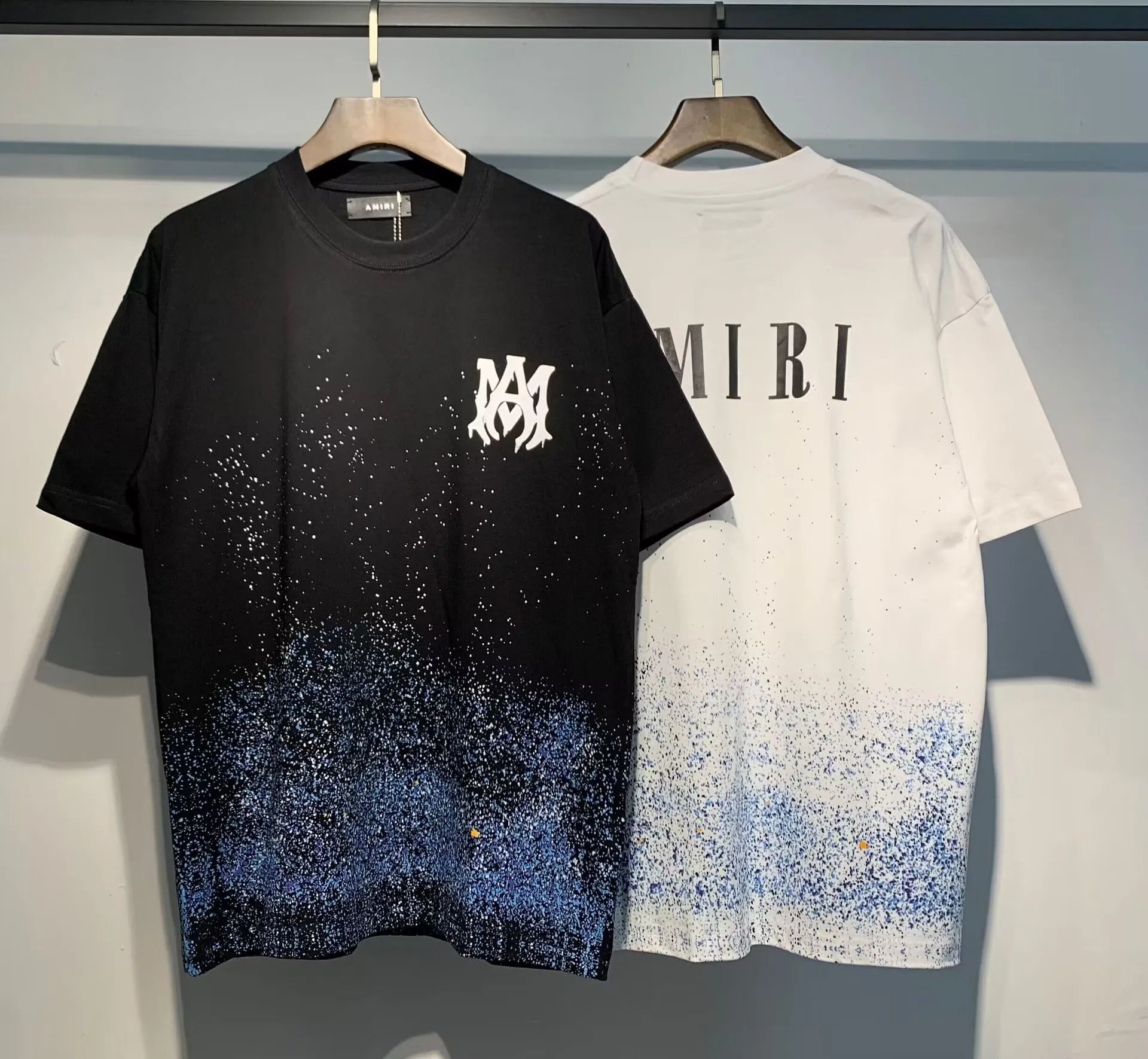 Amiri Palm Springs Graphic Print White T-Shirt - 32