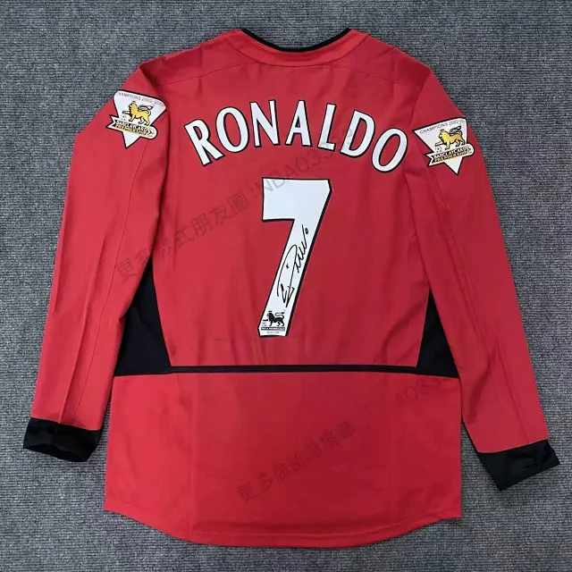 Real Madrid Football Jerseys Long-sleeve signed player jersey product detail image 5