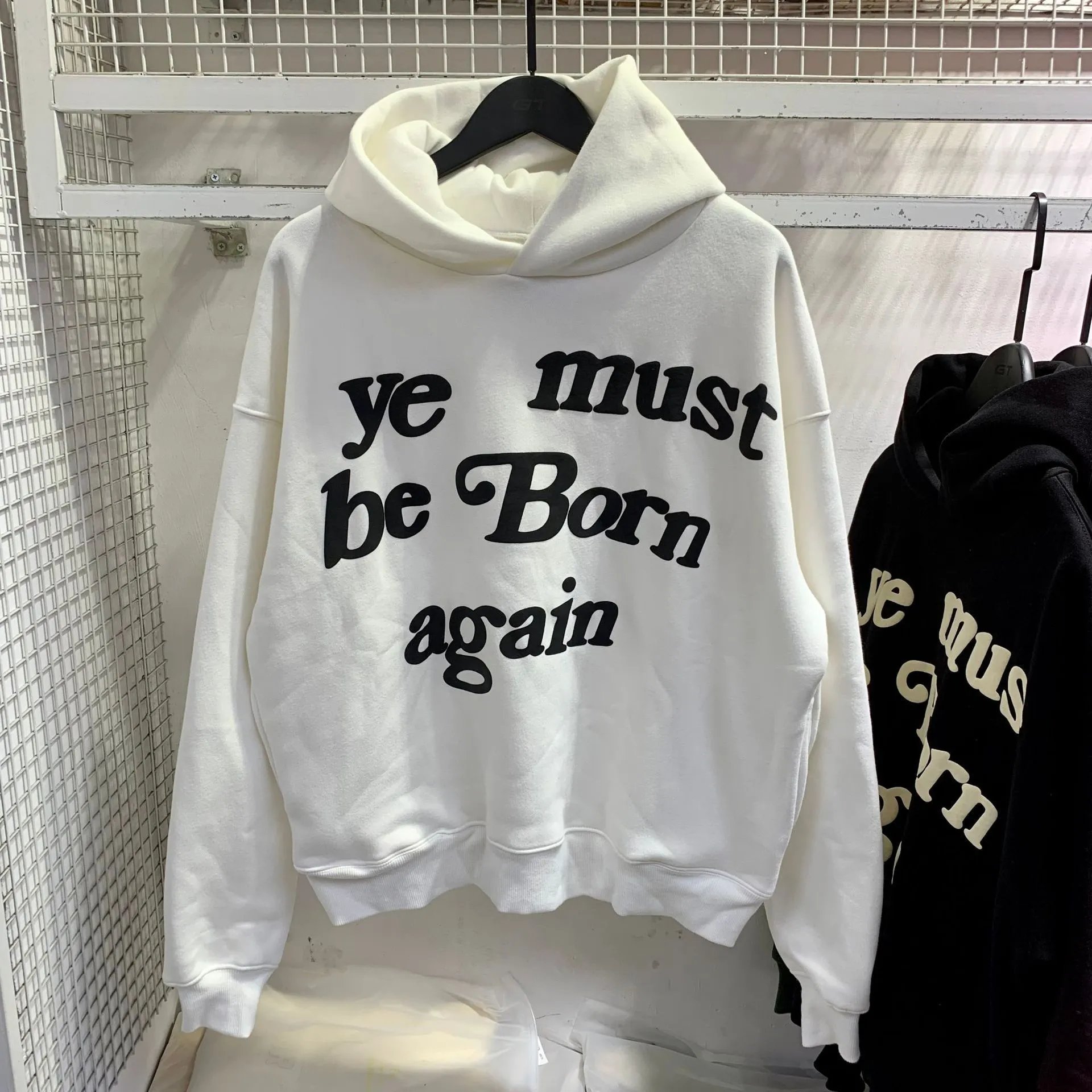 Design Ye Must Be Born Again Yellow Hoodie - 19