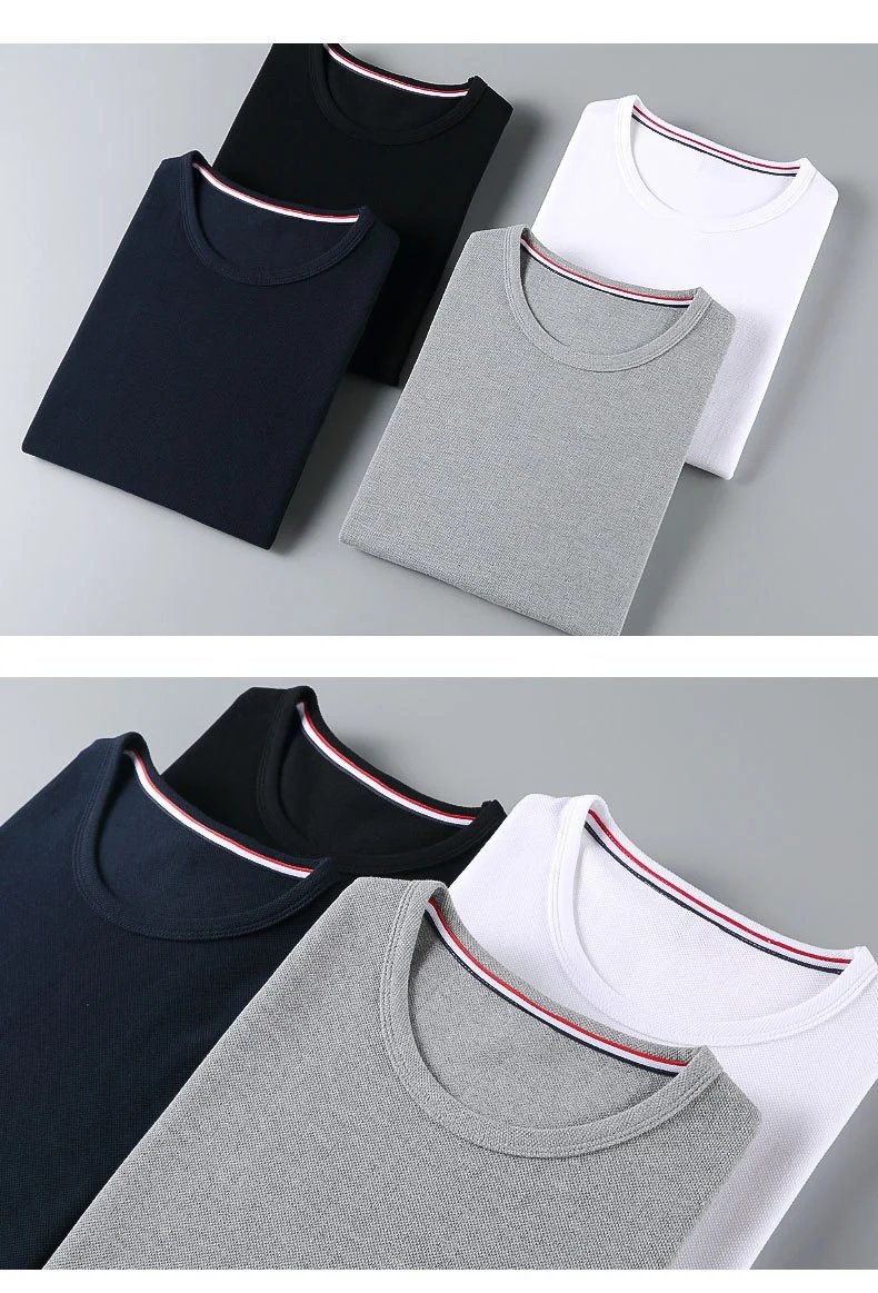 Thom Browne Four-Bar Stripe T-Shirt Black - 11