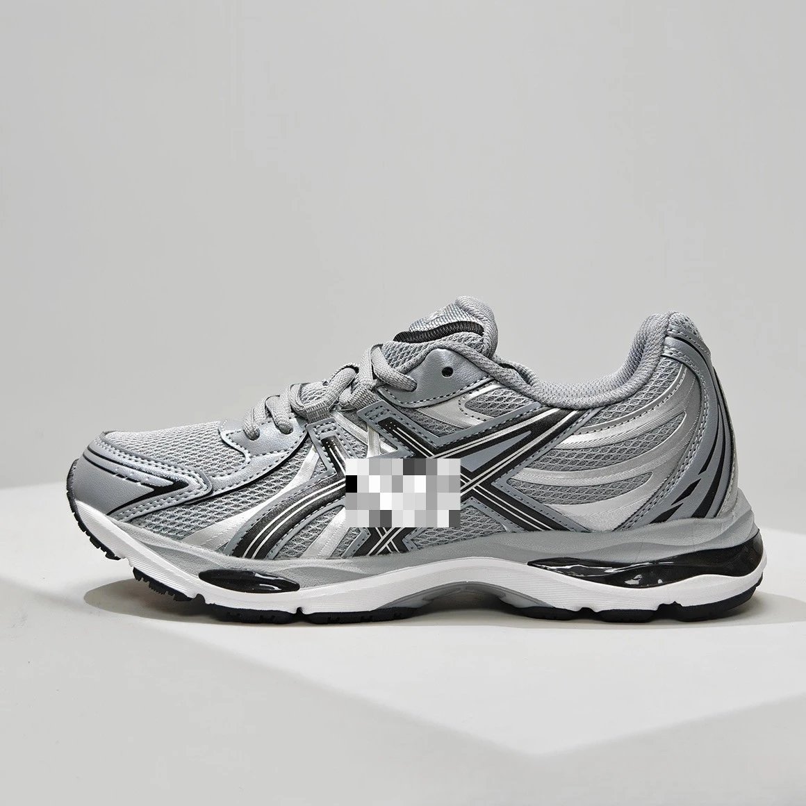 Asics Gel-Kayano 26 Black Turquoise Silver Running Shoes - 7