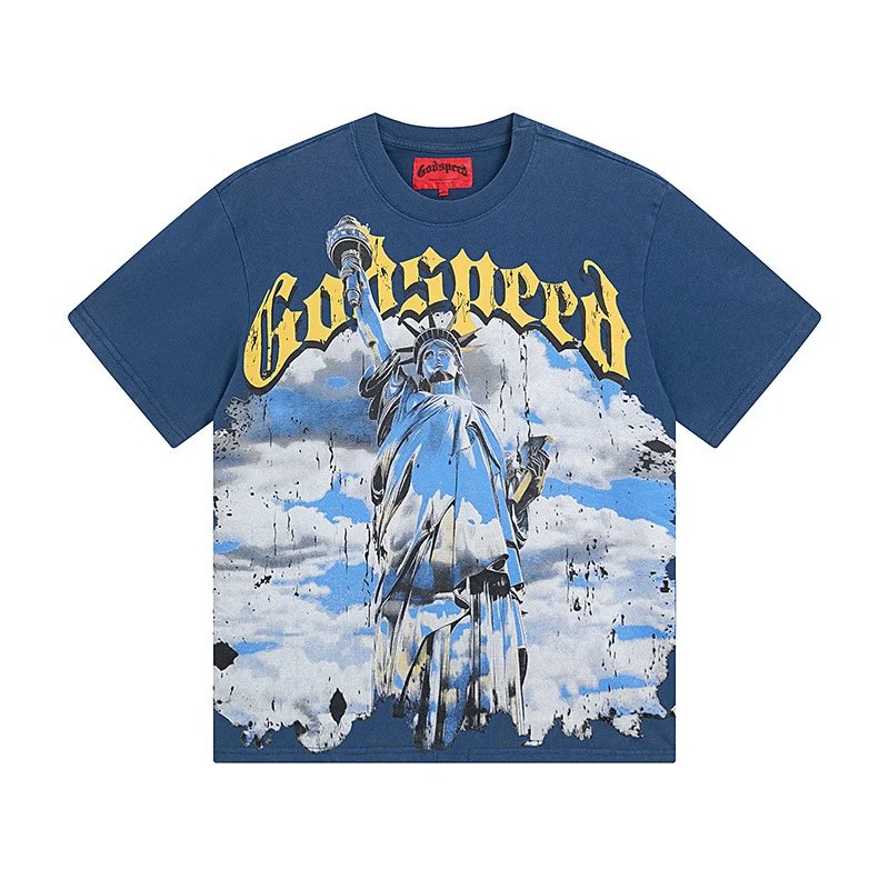 Godspeed Casino Skull Graphic T-Shirt White - 17