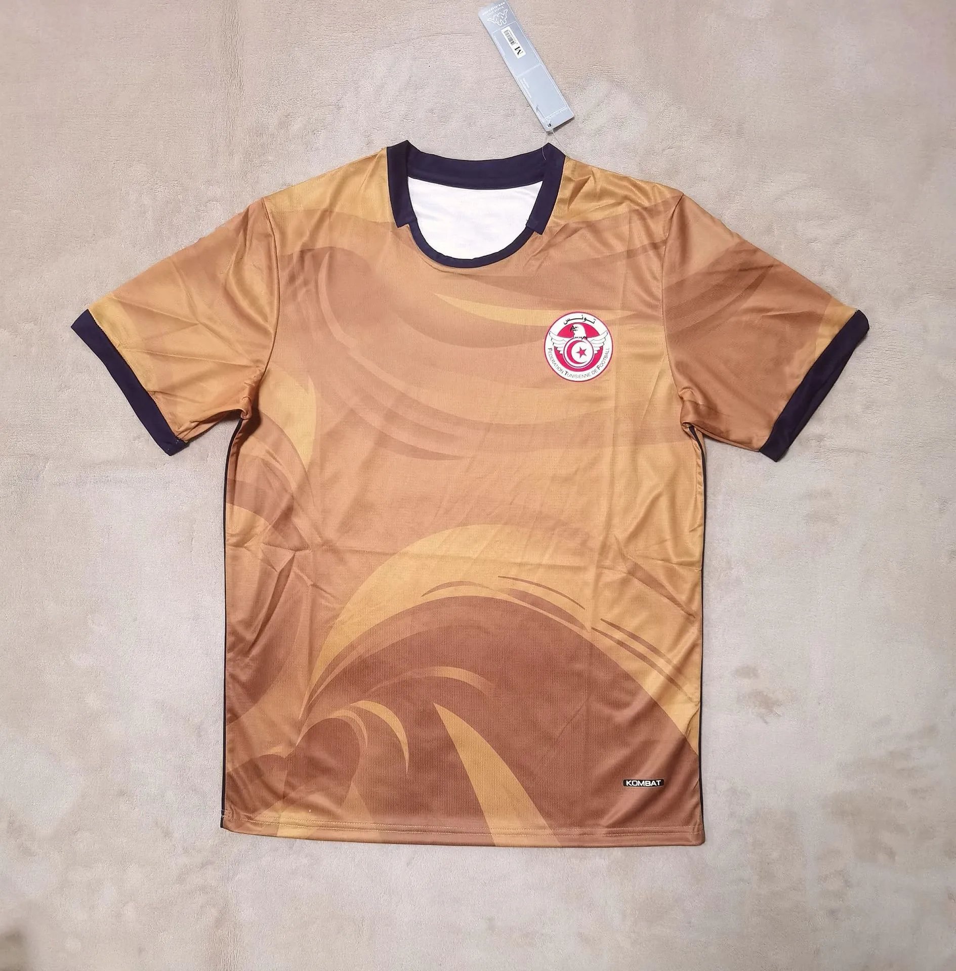 Design Armenia National Football Team 2023 Home Jersey Blue Jersey - 9