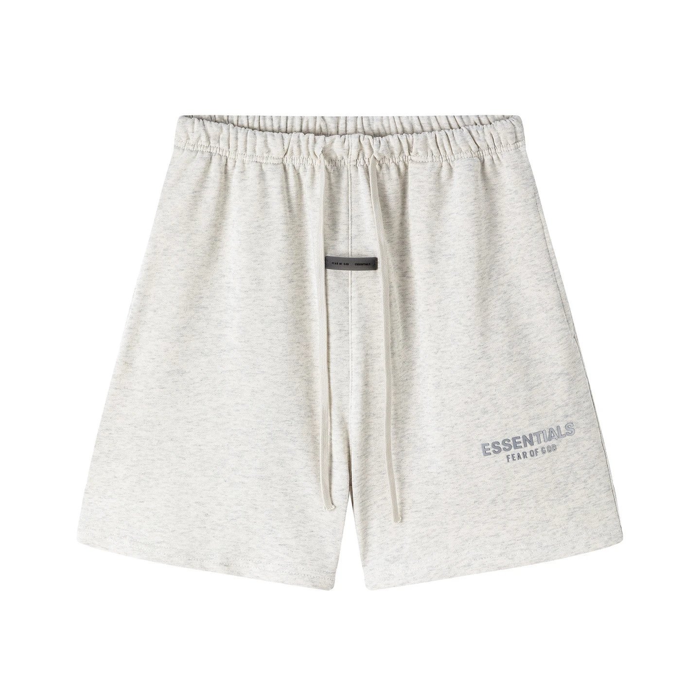 Fear of God Essentials Logo-Print Drawstring Shorts Black - 10
