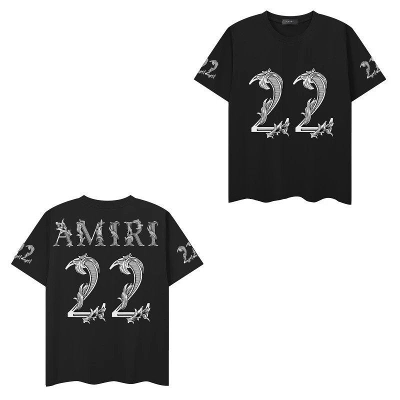 Amiri Arch Logo White T-Shirt - 15